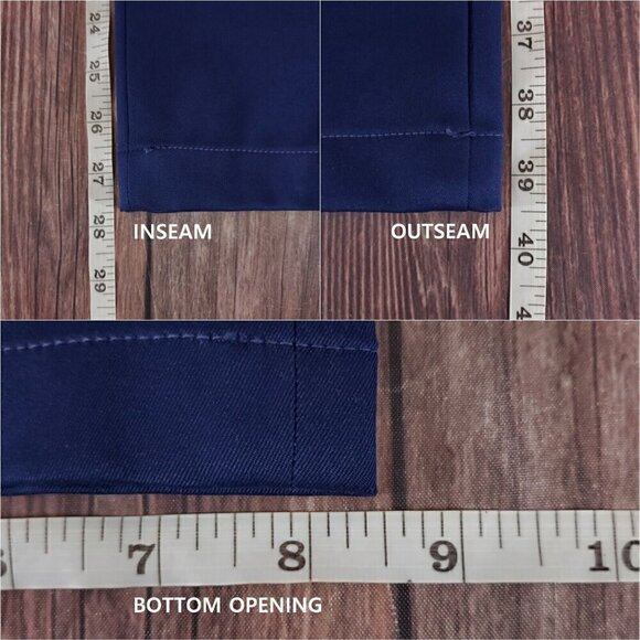 *READ* Vineyard Vines Mens Size 38X27.75 Navy Blue Performance Links Golf Pants - Picture 15 of 15